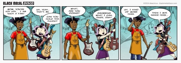Black Metal Disco Comic 013
